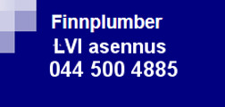 Finnplumber LVI asennus